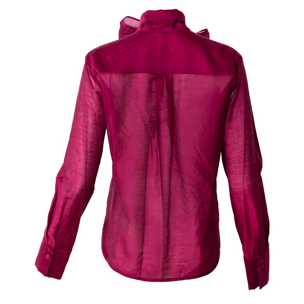 ΜΠΛΟΥΖΑ ΣΕ ΚΕΡΑΣΙ ΑΠΟΧΡΩΣΗ, ΗΜΙΔΙΑΦΑΝΗ ΜΕ ΔΕΣΙΜΟ ΣΤΟΝ ΛΑΙΜΟ "STYLISHIOUS COLLECTION"