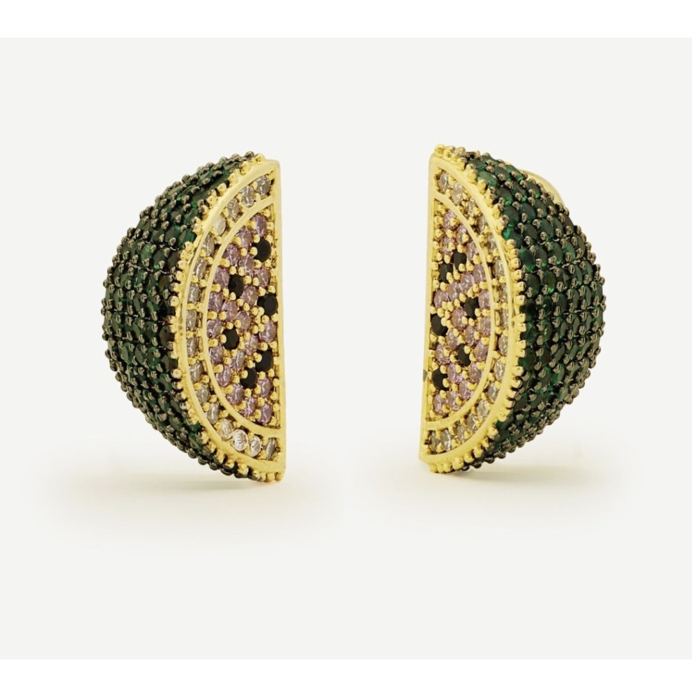 ΣΚΟΥΛΑΡΙΚΙΑ ΣΕ ΣΧΗΜΑ ΚΑΡΠΟΥΖΙ ΔΙΑΚΟΣΜΗΜΕΝΑ ΜΕ ΚΡΥΣΤΑΛΛΑ "STYLISHIOUS COLLECTION"