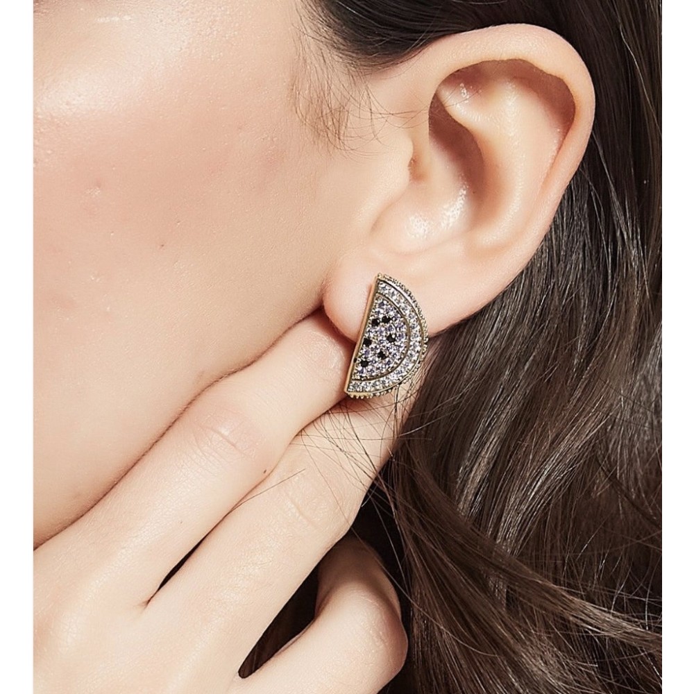 ΣΚΟΥΛΑΡΙΚΙΑ ΣΕ ΣΧΗΜΑ ΚΑΡΠΟΥΖΙ ΔΙΑΚΟΣΜΗΜΕΝΑ ΜΕ ΚΡΥΣΤΑΛΛΑ "STYLISHIOUS COLLECTION"