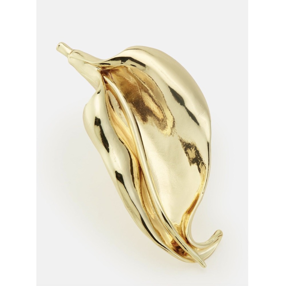 ΔΑΧΤΥΛΙΔΙ ΜΕΤΑΛΛΙΚΟ ΧΡΥΣΟ ΣΕ ΣΧΗΜΑ ΛΟΥΛΟΥΔΙ "STYLISHIOUS COLLECTION"