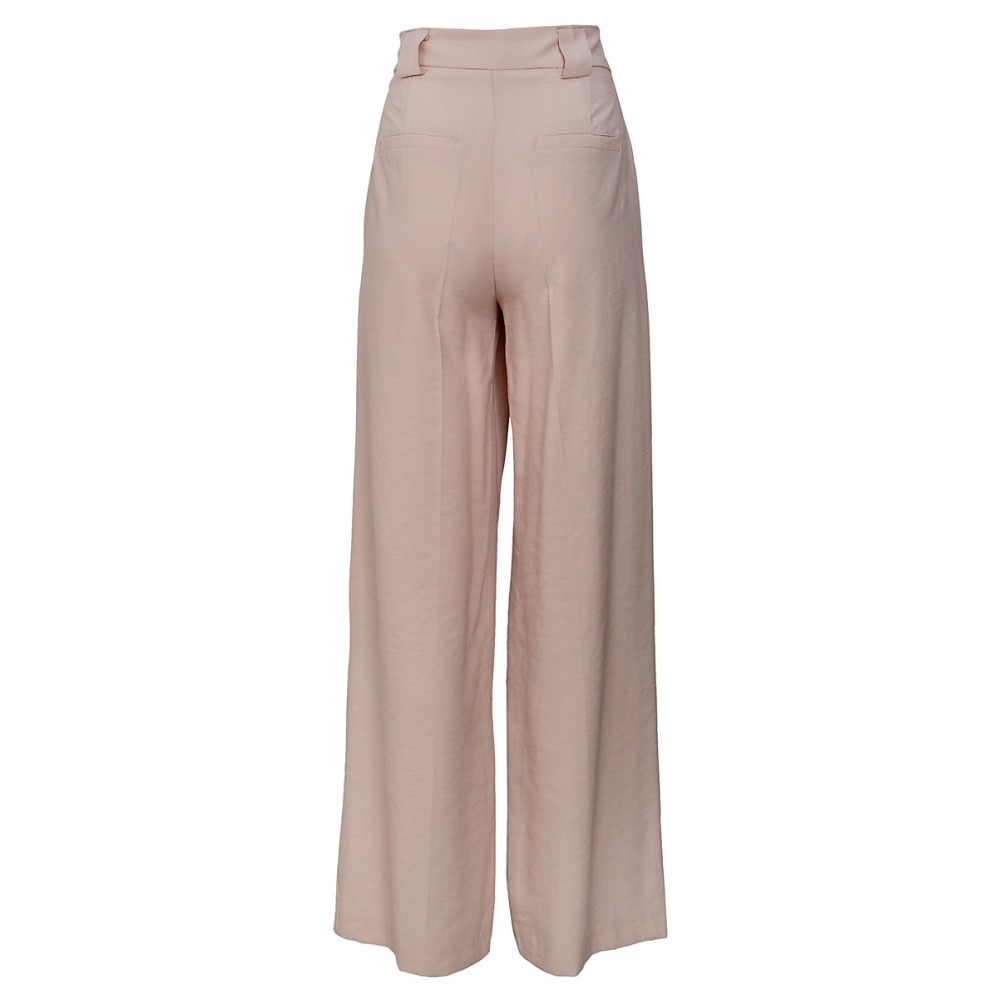 ΠΑΝΤΕΛΟΝΙ ΣΕ ΡΟΖ ΑΠΟΧΡΩΣΗ ΤΗΣ ΠΟΥΔΡΑΣ,ΨΗΛΟΜΕΣΟ ΣΕ ΙΣΙΑ ΓΡΑΜΜΗ ΜΕ ΤΣΕΠΕΣ "STYLISHIOUS COLLECTION”