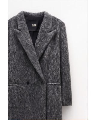 ΠΑΛΤΟ ΜΑΚΡΥ, ΓΚΡΙ, ΜΑΛΛΙΝΟ ME ΛΕΥΚΕΣ ΙΝΕΣ, ΣΤΑΥΡΩΤΟ & OVERSIZED ME ΤΣΕΠΕΣ "STYLISHIOUS COLLECTION"