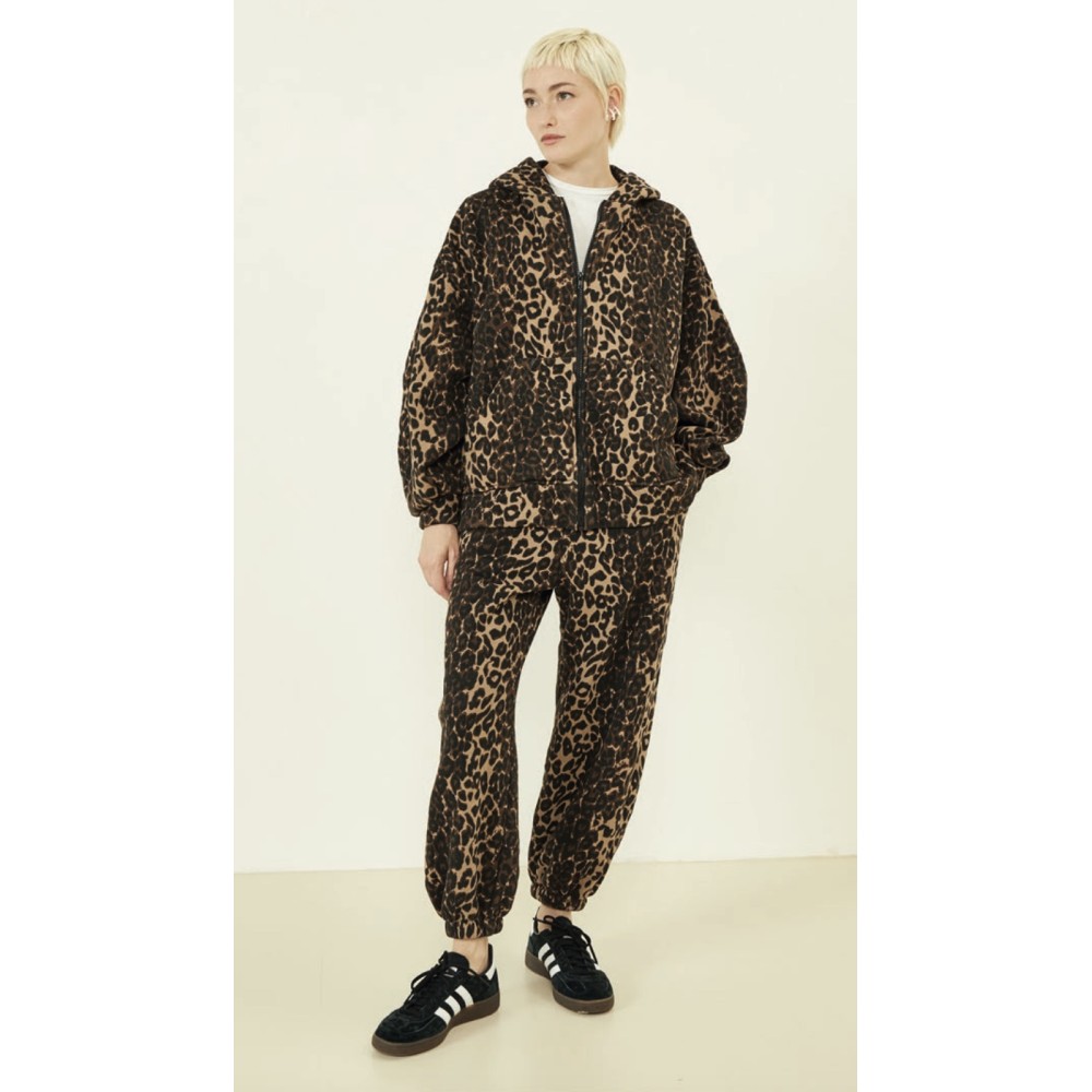 ΠΑΝΤΕΛΟΝΙ - ΦΟΡΜΑ ΛΕΟΠΑΡ ΜΕ ΛΑΣΤΙΧΟ ΣΤΗΝ ΜΕΣΗ & ΣΤΟΝ ΑΣΤΡΑΓΑΛΟ "STYLISHIOUS COLLECTION"