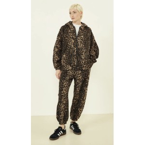 PANTS -JOGGER STYLE- IN LEOPARD PRINT WITH RUBBER WAIST & ANKLE BAND "STYLISHIOUS COLLECTION"