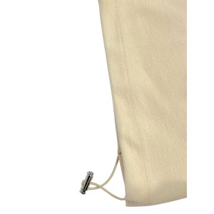 PANTS - SWEATPANTS - IN IVORY SHADE WITH RUBBER WAISTBAND "STYLISHIOUS COLLECTION"