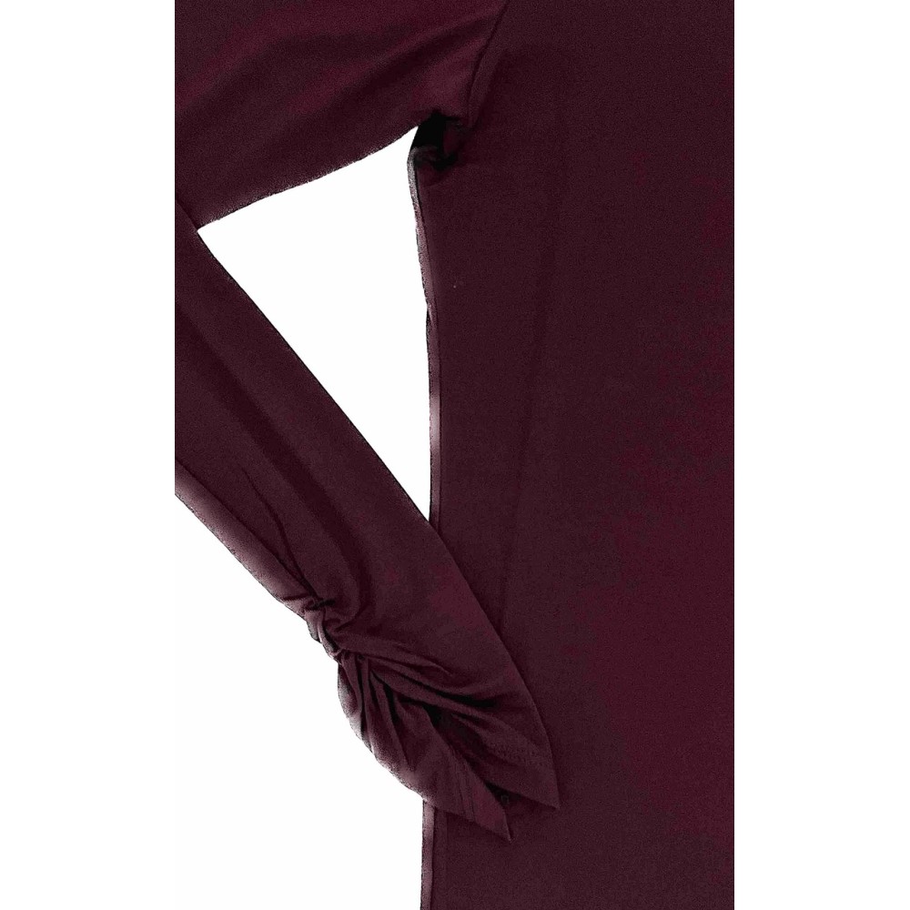 ΜΠΛΟΥΖΑ - ΖΙΒΑΓΚΟ ΜΕ ΣΟΥΡΕΣ ΣΕ ΜΕΛΙΤΖΑΝΙ ΑΠΟΧΡΩΣΗ ΑΠΟ ΠΟΛΥ ΑΠΑΛΟ ΕΛΑΣΤΙΚΟ ΥΦΑΣΜΑ ”STYLISHIOUS COLLECTION”