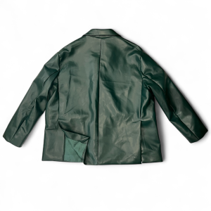 ΣΑΚΑΚΙ ΣΕ ΚΥΠΑΡΙΣΣΙ ΑΠΟΧΡΩΣΗ ΑΠΟ ΟΙΚΟΛΟΓΙΚΟ ΔΕΡΜΑ,OVERSIZED, ΜΟΝΟΠΕΤΟ ΜΕ ΤΣΕΠΕΣ  ”ALEX KATSAITI X STYLISHIOUS"