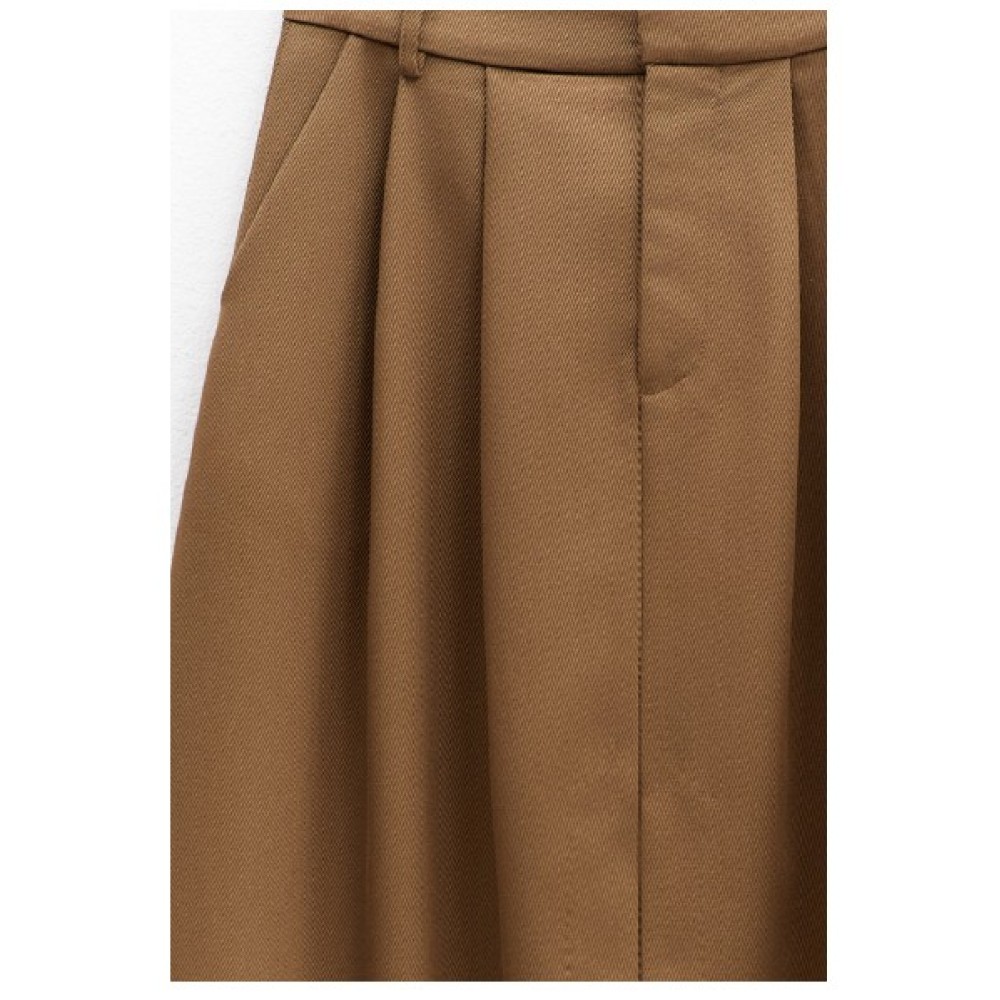 ΦΟΥΣΤΑ ΚΑΦΕ - ΜΟΚΑ, ΜΑΚΡΥΑ ΣΕ ΙΣΙΑ ΓΡΑΜΜΗ, ΨΗΛΟΜΕΣΗ ΜΕ ΠΙΕΤΕΣ & ΑΝΟΙΓΜΑ ΜΠΡΟΣΤΑ  "STYLISHIOUS COLLECTION"