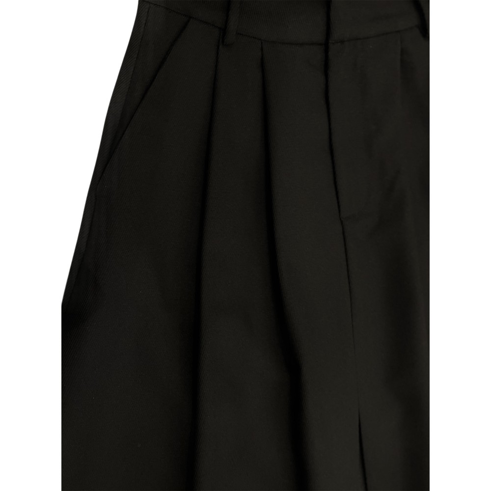 ΦΟΥΣΤΑ ΜΑΥΡΗ, ΜΑΚΡΥΑ ΣΕ ΙΣΙΑ ΓΡΑΜΜΗ, ΨΗΛΟΜΕΣΗ ΜΕ ΠΙΕΤΕΣ & ΑΝΟΙΓΜΑ ΜΠΡΟΣΤΑ  "STYLISHIOUS COLLECTION"