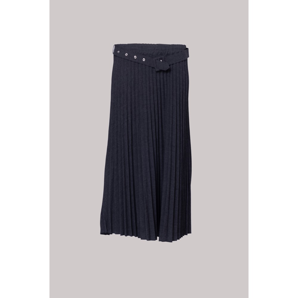 ΦΟΥΣΤΑ ΠΛΙΣΕ ΣΕ ΣΚΟΥΡΟ ΓΚΡΙ, ΜΙΝΤΙ & ΨΗΛΟΜΕΣΗ ΜΕ ΛΑΣΤΙΧΟ ΣΤΗ ΜΕΣΗ ΚΑΙ ΑΣΟΡΤΙ ΖΩΝΑΚΙ "STYLISHIOUS COLLECTION"