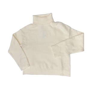 ΠΟΥΛΟΒΕΡ ΖΙΒΑΓΚΟ ΣΕ ΙΒΟΥΑΡ ΑΠΟΧΡΩΣΗ, OVERSIZED ΑΠΟ ΠΟΛΥ ΑΠΑΛΟ & ΖΕΣΤΟ ΠΛΕΧΤΟ ”STYLISHIOUS COLLECTION”