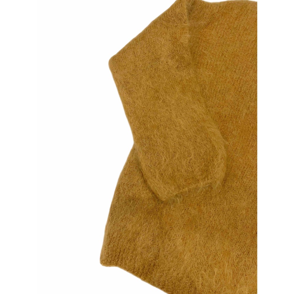 ΠΟΥΛΟΒΕΡ ΣΕ ΛΑΔΙ-ΜΟΥΣΤΑΡΔΙ ΑΠΟΧΡΩΣΗ OVERSIZED ΑΠΟ ΠΟΛΥ ΖΕΣΤΟ ΚΑΙ ΑΠΑΛΟ ΠΛΕΚΤΟ ΜΟΧΕΡ ΥΦΑΣΜΑ ”STYLISHIOUS COLLECTION”