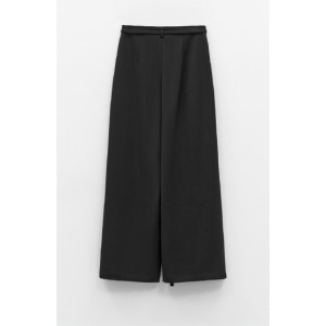 ΠΑΝΤΕΛΟΝΙ ΜAYPO ΣΕ IΣΙΑ ,ΦΑΡΔΙΑ ΓΡΑΜΜΗ ΜΕ ΠΙΕΤΑ ΕΜΠΡΟΣ ΚΑΙ ΜΑΚΡΥ, ΛΕΠΤΟ ΖΩΝΑΚΙ  "STYLISHIOUS COLLECTION"