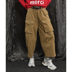 ΠΑΝΤΕΛΟΝΙ ΚΑΜΕΛ ΚΟΝΤΟ, CARGO ΜΕ ΛΑΣΤΙΧΟ ΣΤΗ ΜΕΣΗ, ΜΑΥΡΗ ΖΩΝΗ ΚΑΙ ΕΞΩΤΕΡΙΚΕΣ ΤΣΕΠΕΣ "STYLISHIOUS COLLECTION"