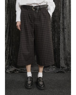 ΠΑΝΤΕΛΟΝΙ - ΖΙΠ ΚΙΛΟΤ ΚΑΡΟ ΣΕ ΣΚΟΥΡΟ ΚΑΦΕ ΣΕ IΣΙΑ ΓΡΑΜΜΗ, ΜΕ ΜΑΥΡΗ ΖΩΝΗ & ΤΣΕΠΕΣ "STYLISHIOUS COLLECTION"