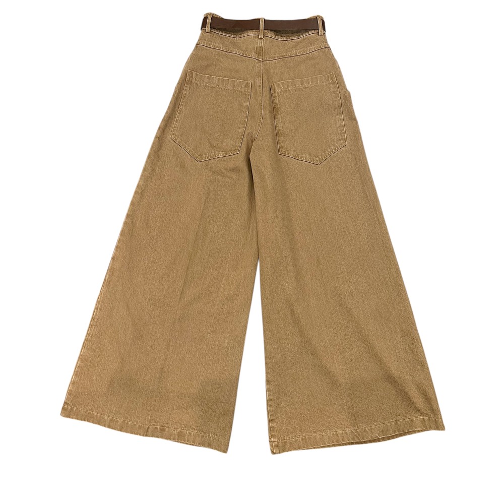 ΠΑΝΤΕΛΟΝΙ ΤΖHΝ ΣΕ ΜΠΕΖ ΑΠΟΧΡΩΣΗ, ΨΗΛΟΜΕΣΟ ΜΕ ΤΑΜΠΑ ΖΩΝΗ ΚΑΙ ΤΣΕΠΕΣ "STYLISHIOUS COLLECTION"