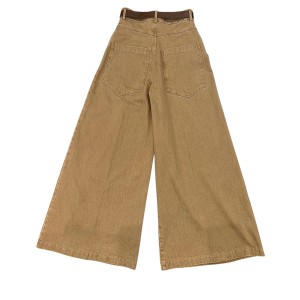 ΠΑΝΤΕΛΟΝΙ ΤΖHΝ ΣΕ ΜΠΕΖ ΑΠΟΧΡΩΣΗ, ΨΗΛΟΜΕΣΟ ΜΕ ΤΑΜΠΑ ΖΩΝΗ ΚΑΙ ΤΣΕΠΕΣ "STYLISHIOUS COLLECTION"