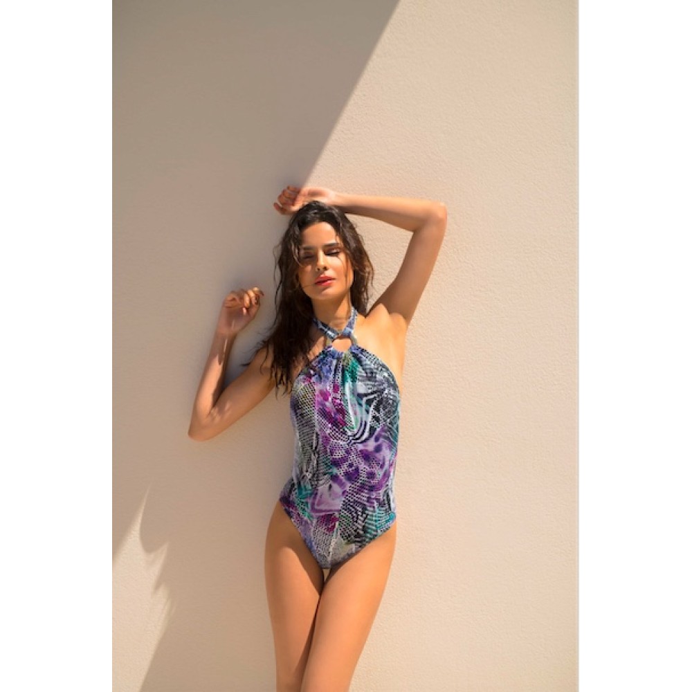 ΜΑΓΙΩ ΟΛΟΣΩΜΟ ΕΞΩΠΛΑΤΟ ΑΠΟ ΔΙΧΤΥ ΛΕΟΠΑΡ ΜΕ XΡΥΣΟ ΚΡΙΚΟ "ALEX KATSAITI X STYLISHIOUS"